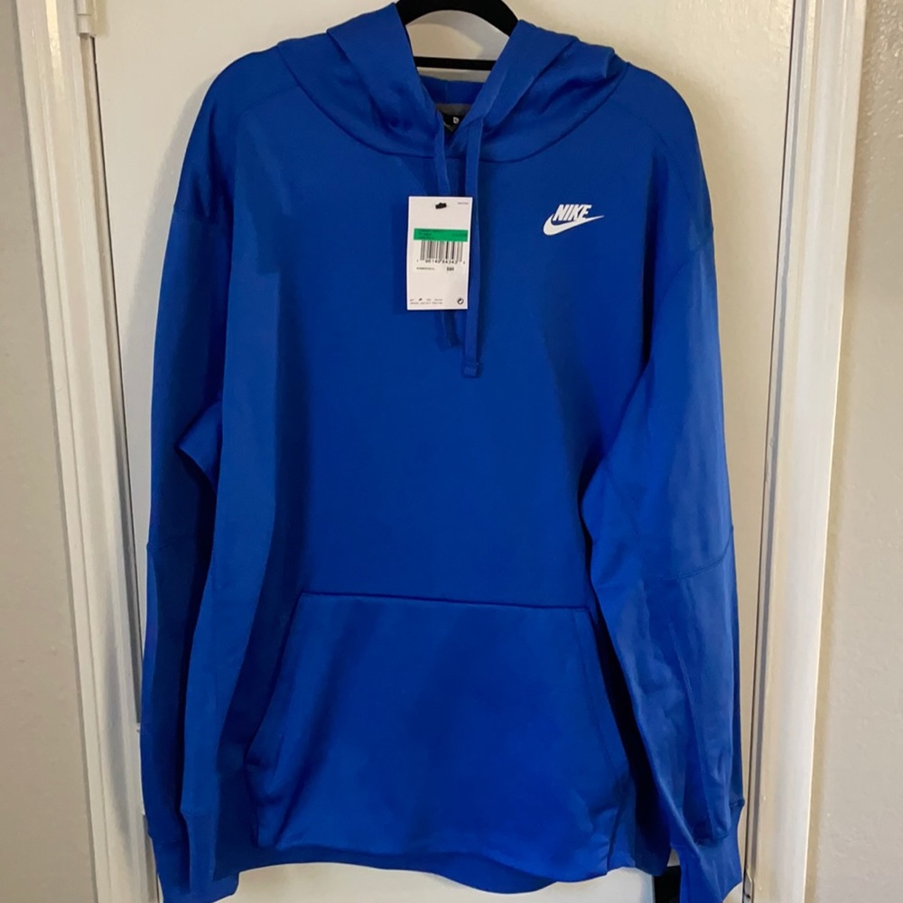 Nike Dri Fit Hoodie Men’s Size XL in blue